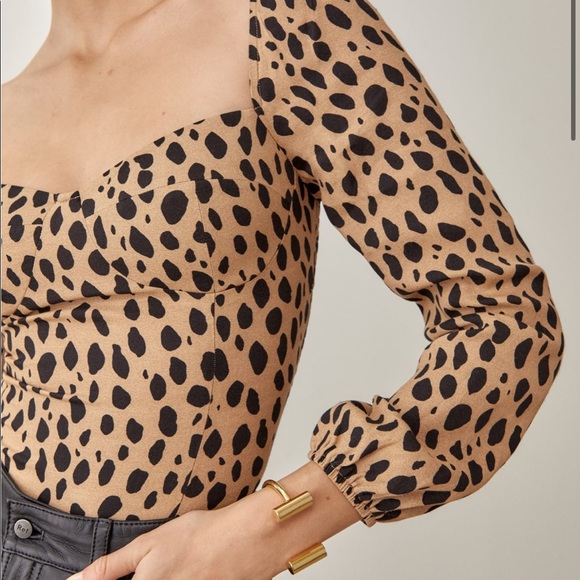 NWT Reformation Reign Top - Bobcat - Picture 3 of 7